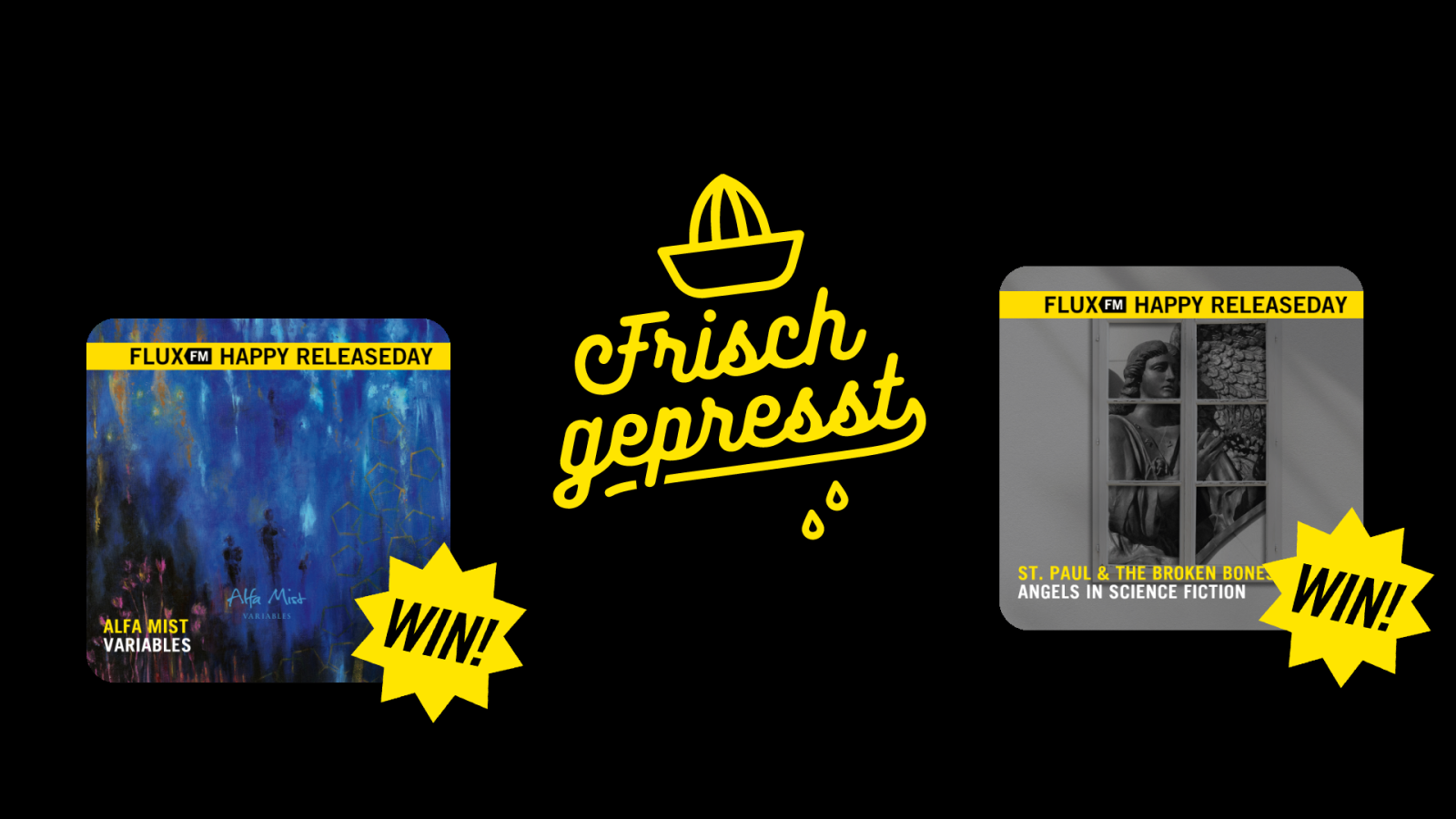 Frisch gepresst - mit Alfa Mist und St. Paul & The Broken Bones, © Albumcover