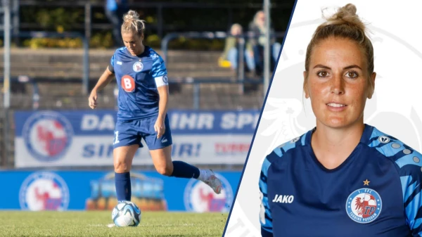 Aufstieg mit Turbine? "Wäre schön und wertvoll!" | Potsdam-Kapitänin Jennifer Cramer im Interview, © Turbine Potsdam Aufstieg mit Turbine? "Wäre schön und wertvoll!" | Potsdam-Kapitänin Jennifer Cramer im Interview, © Turbine Potsdam