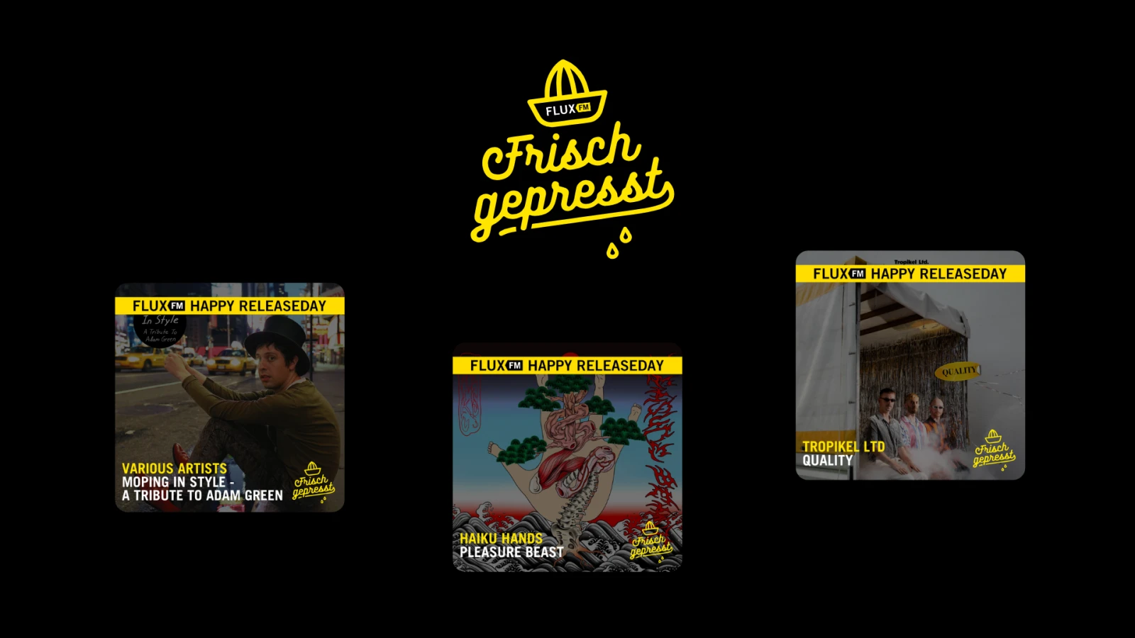 Frisch gepresst - Various Artists, Haiku Hands und Tropikel Ltd Frisch gepresst - Various Artists, Haiku Hands und Tropikel Ltd