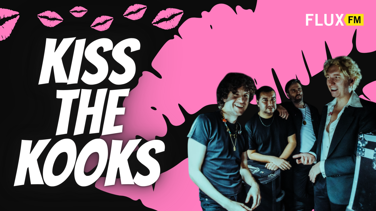 KISS THE KOOKS | Valentinstags-Verlose, © FluxFM