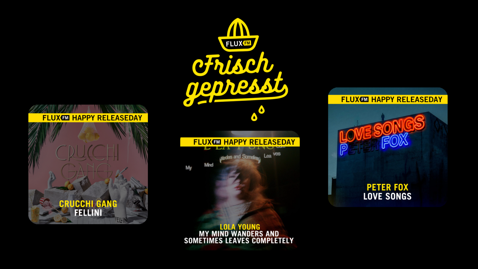 Frisch gepresst - mit Crucchi Gang, Lola Young und Peter Fox