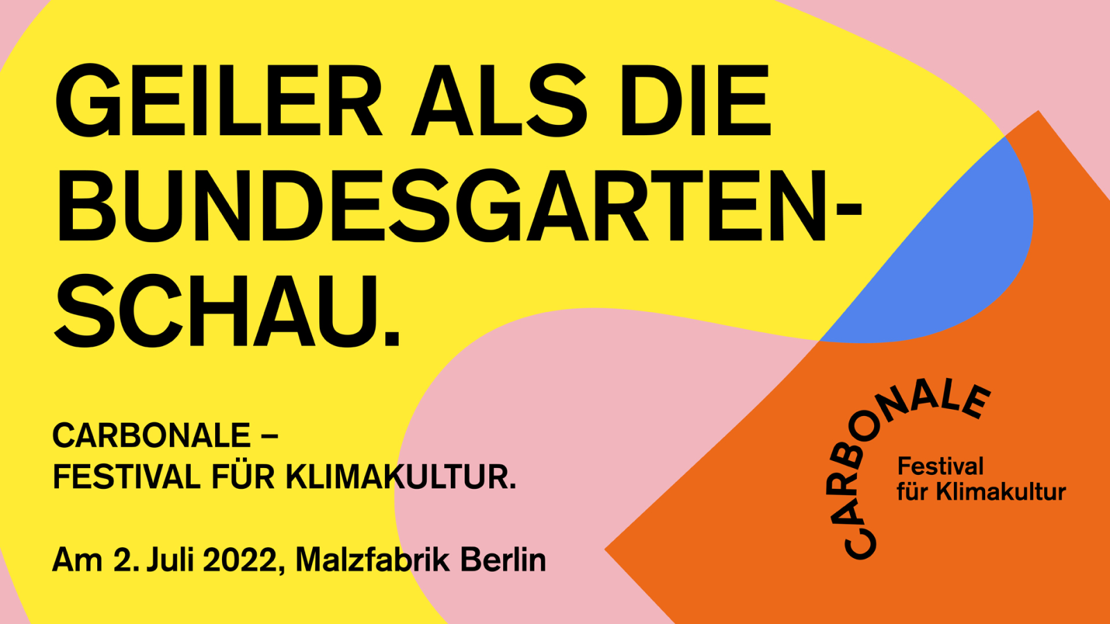 CARBONALE - Das Festival für Klimakultur&nbsp;