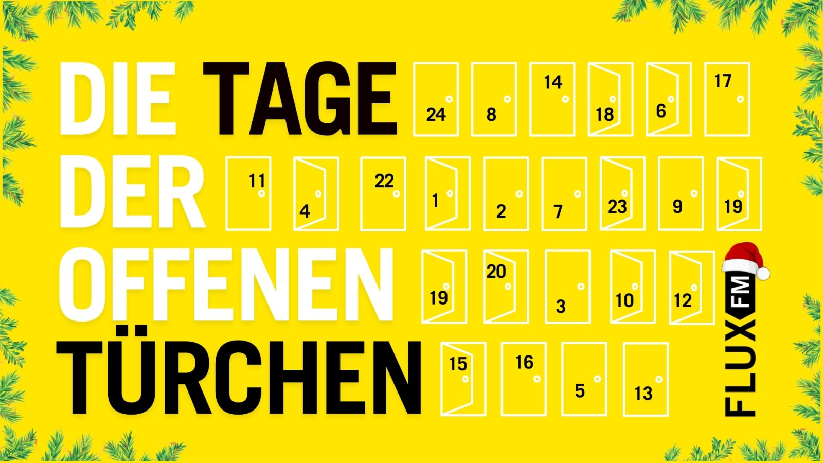 Die Tage der offenen Türchen | Der FluxFM Adventskalender, © FluxFM