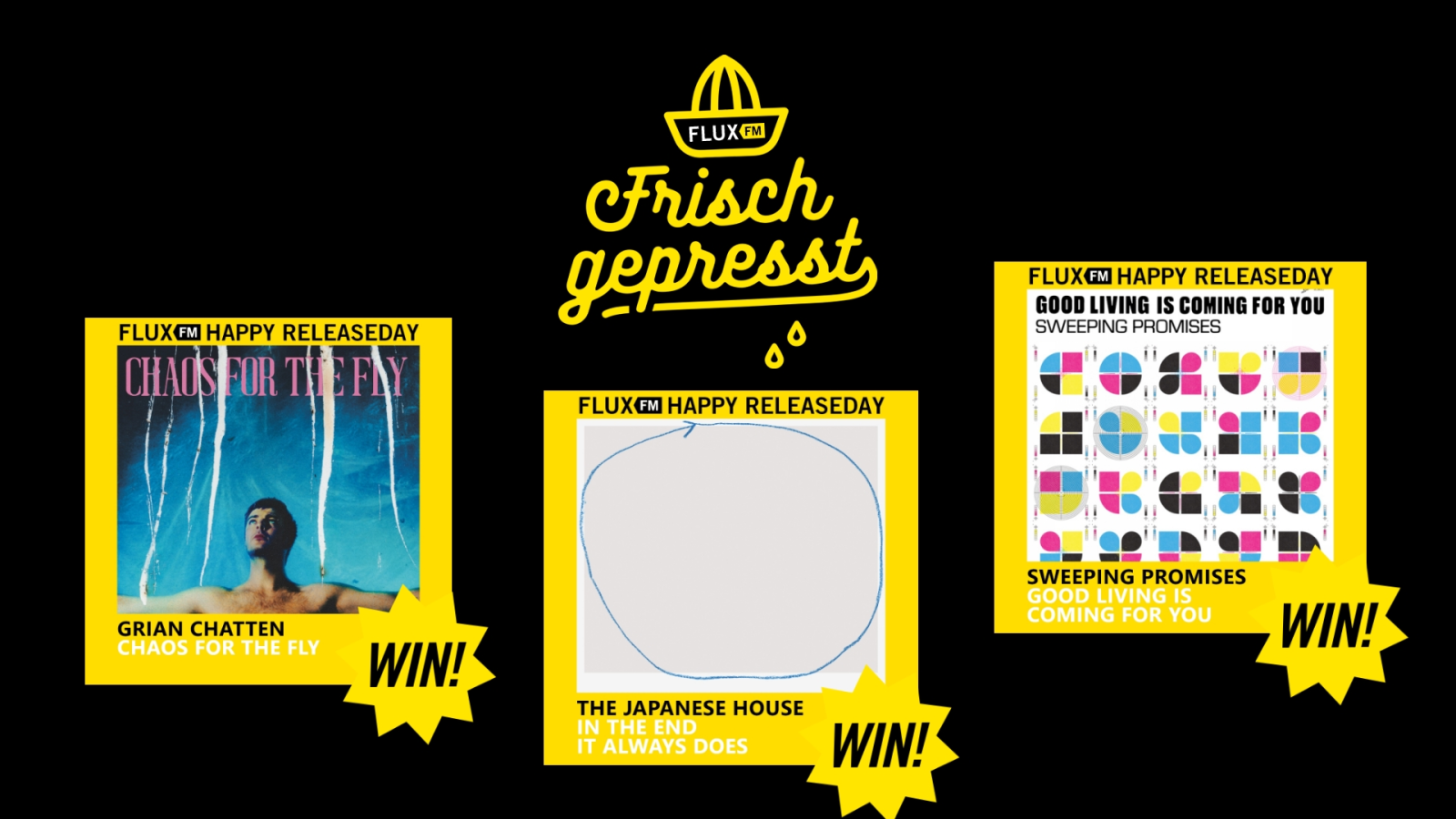 Frisch gepresst - mit The Japanese House, Sweeping Promises und Grian Chatten, © Frisch Gepresst