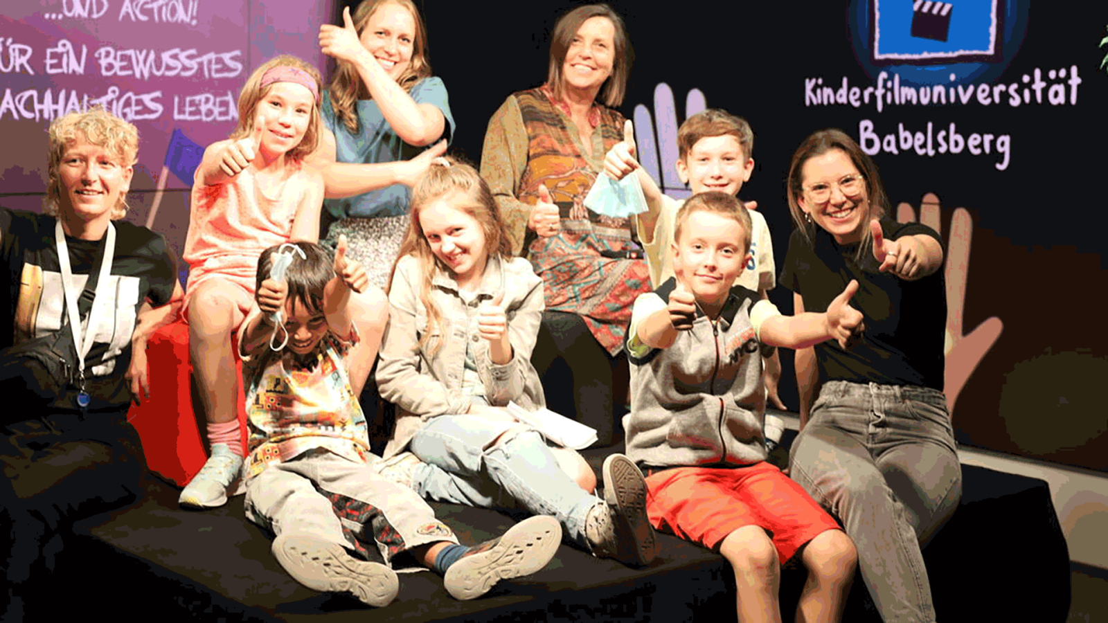 "In meinem Lieblingsfilm geht es um Schokolade und Freundschaft" | Das Filmquiz der Kinderfilmuni 2024, © Kinderfilmuni Babelsberg