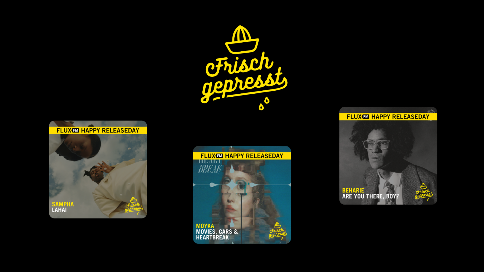 Frisch gepresst - mit Sampha, Moyka und Beharie