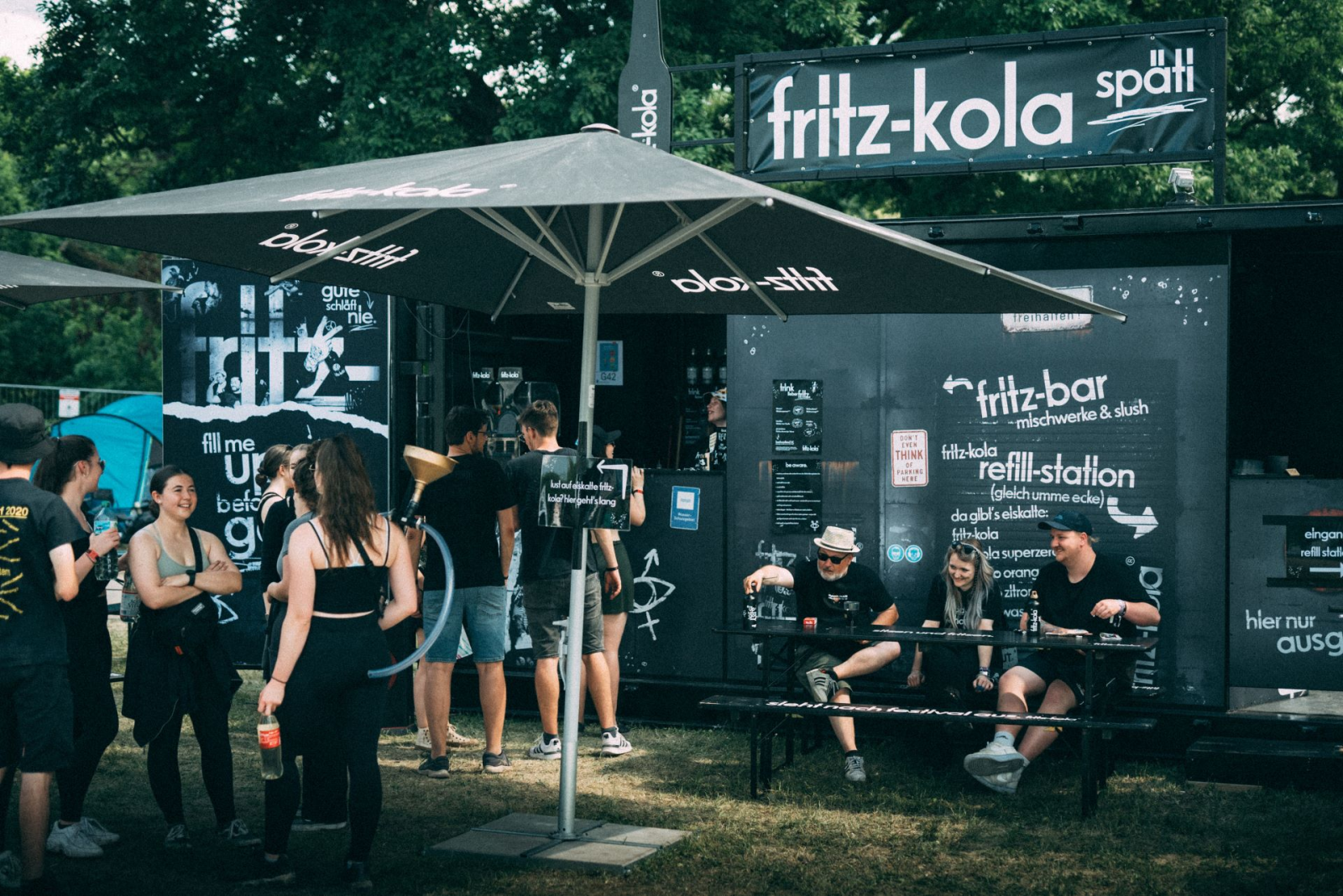 fritz-kola späti auf Festivaltour, © Malik Boysen
