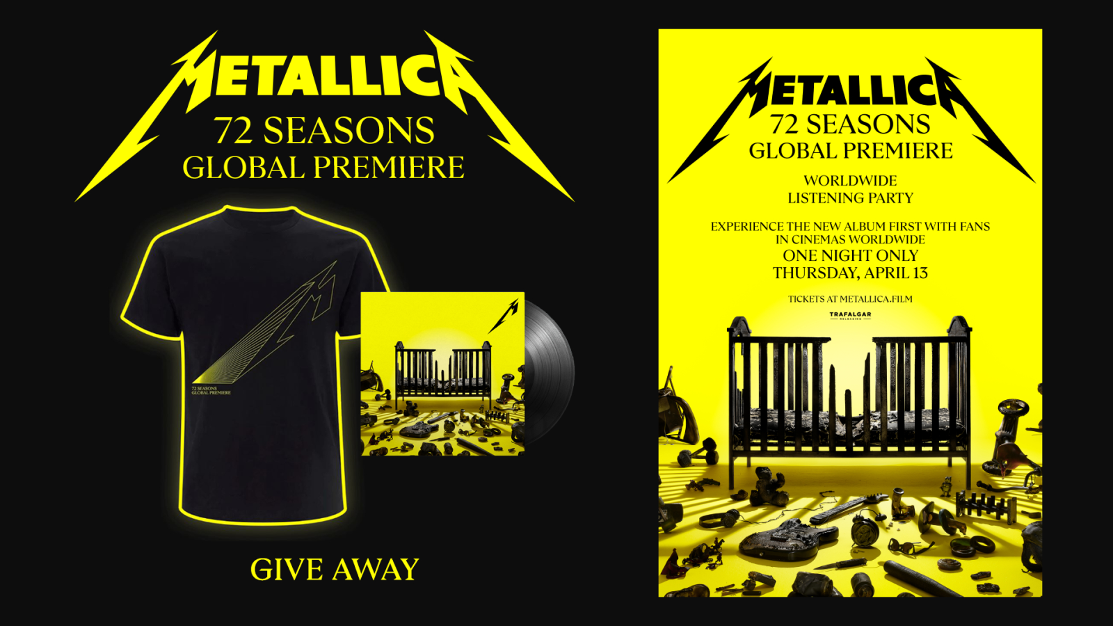 Exklusives Kinoevent zum neuen Metallica-Album "72 Seasons" und Fan-Pakete | Verlosung, © Metallica / LUF Kino / Black Rabbit PR