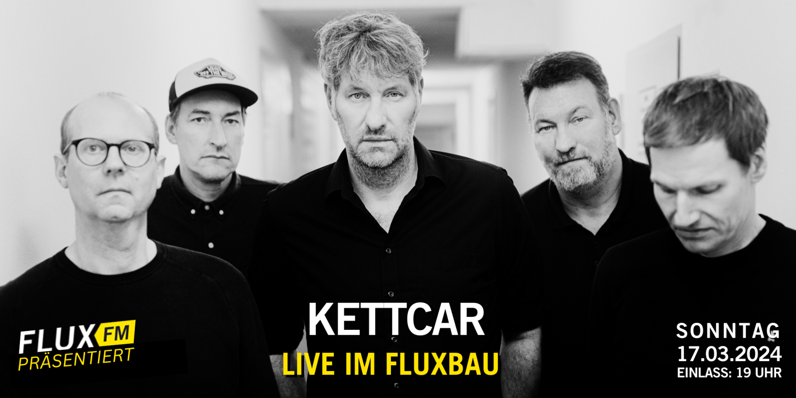 FluxFM Präsentiert: Kettcar im FluxBau, © FluxFM