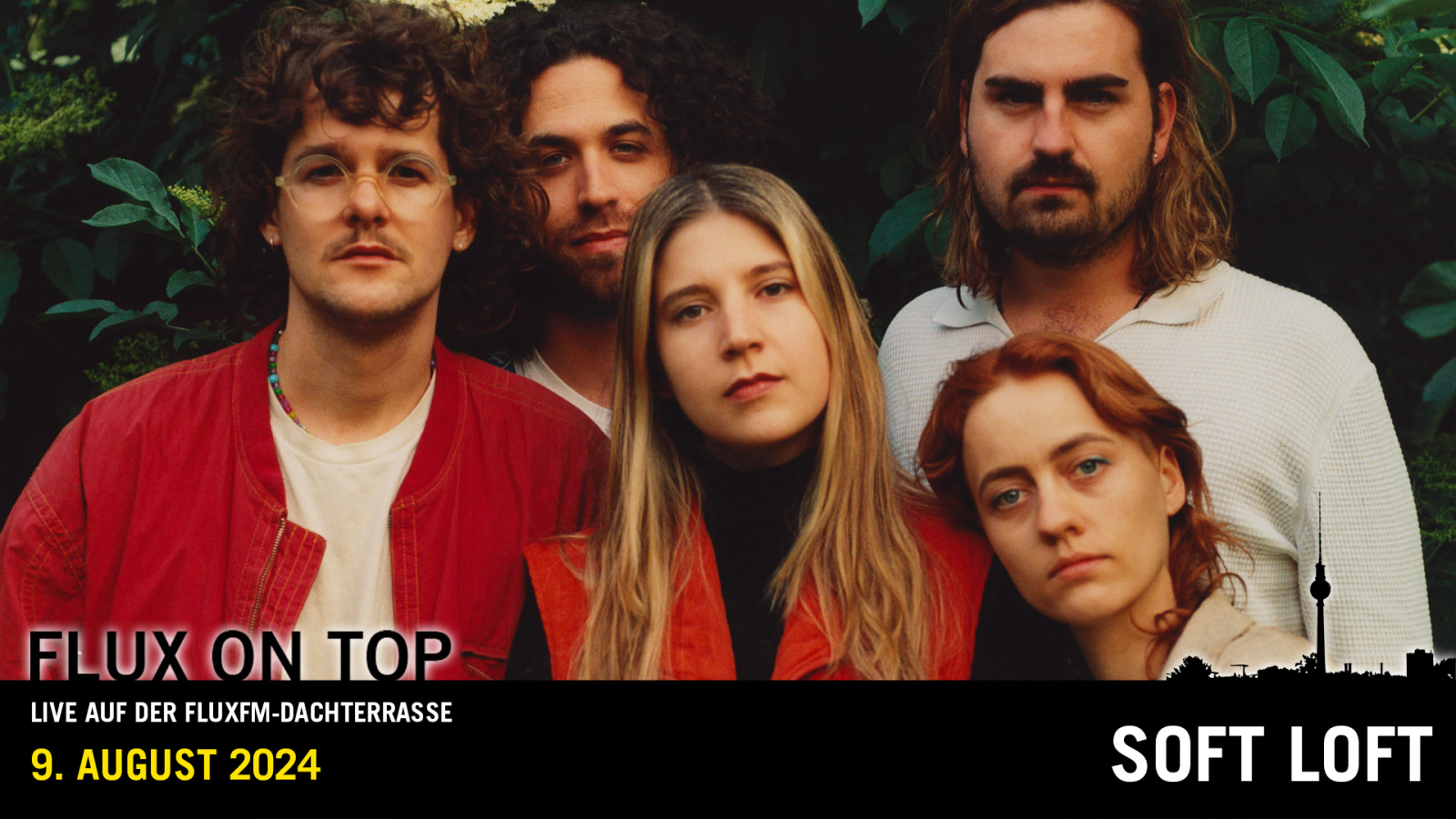 Soft Loft LIVE bei Flux On Top #3 am 9. August 2024, © Pressebild