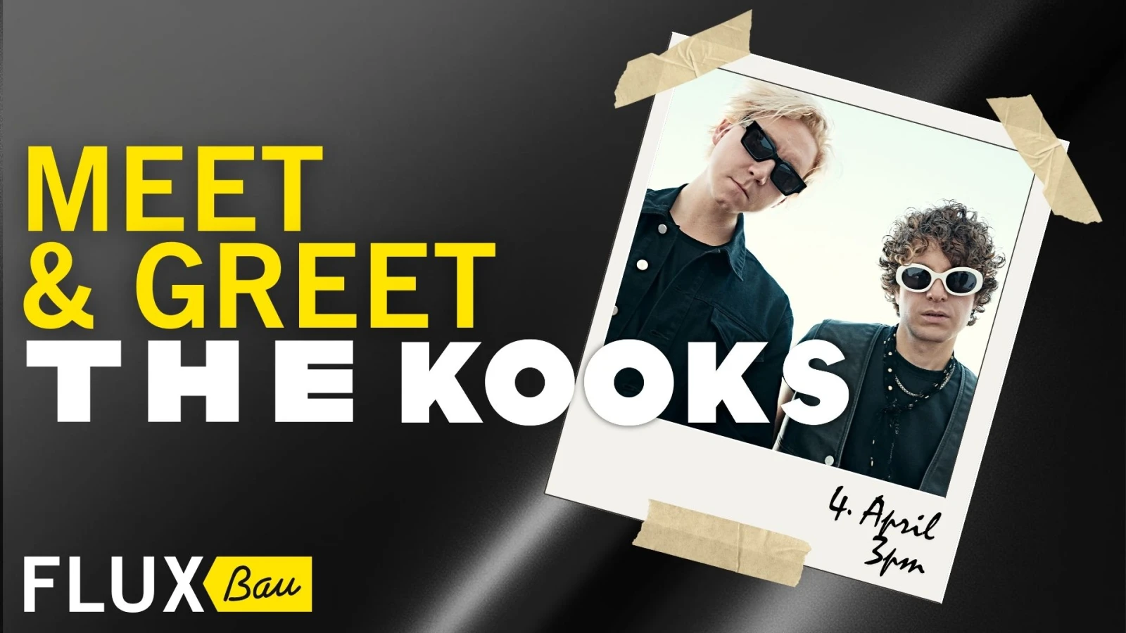 The Kooks | Meet & Greet + Livesession The Kooks | Meet & Greet + Livesession