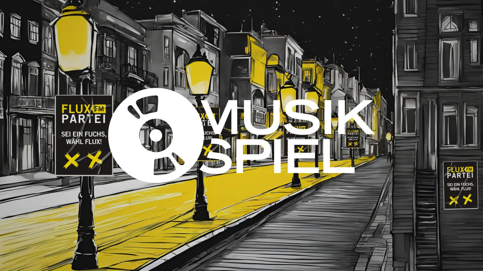 Sei ein Fuchs, wähl Flux! Songs zum Thema "Parteinamen" parat? | Musikspiel