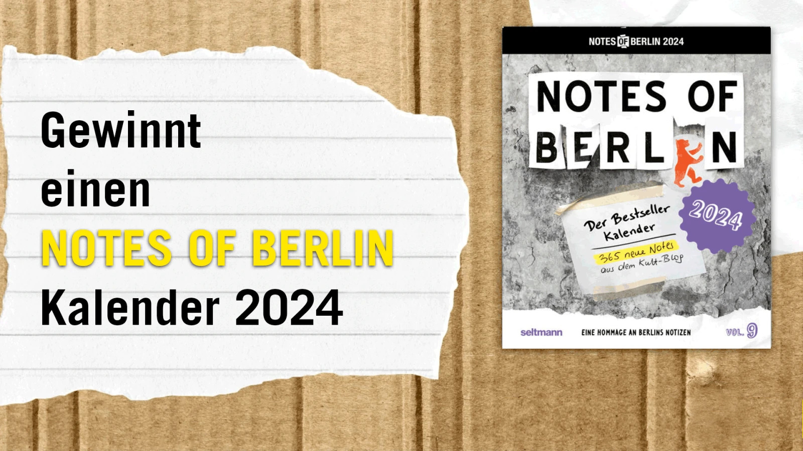 Notes Of Berlin Verlosung 2024