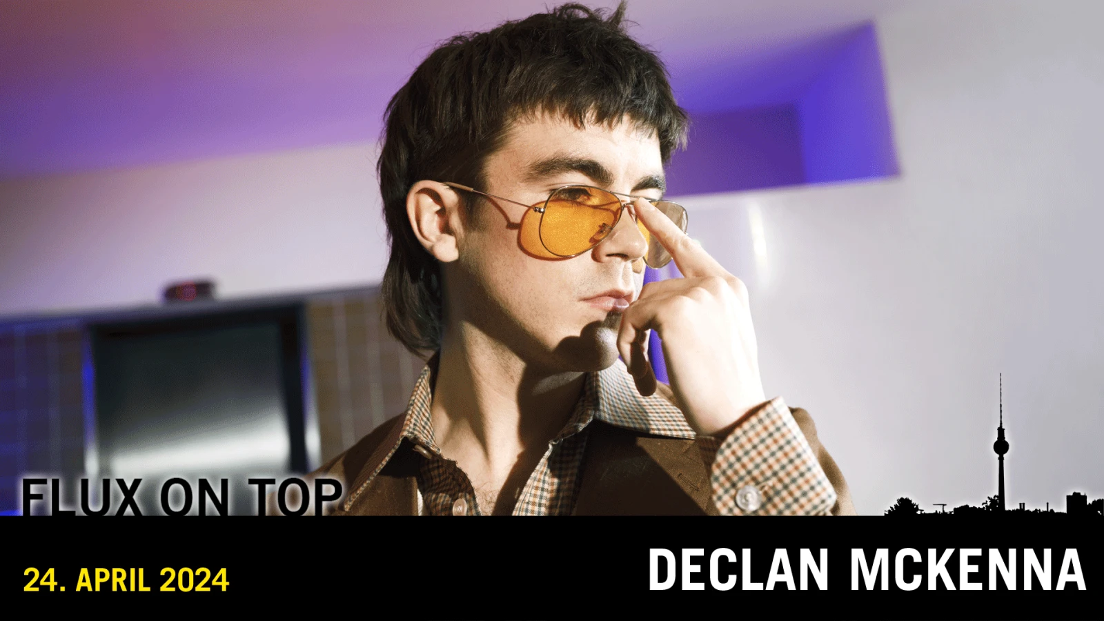 Declan McKenna LIVE bei Flux On Top #1 am 24. April 2024, © Declan McKenna Pressebild Declan McKenna LIVE bei Flux On Top #1 am 24. April 2024, © Declan McKenna Pressebild