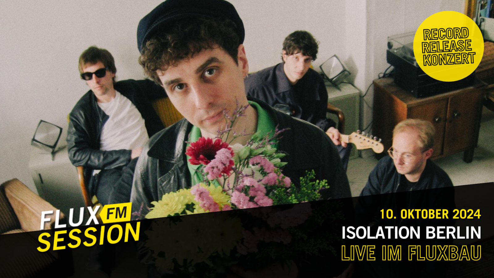 Isolation Berlin | FluxFM Release Gig, © FluxFM