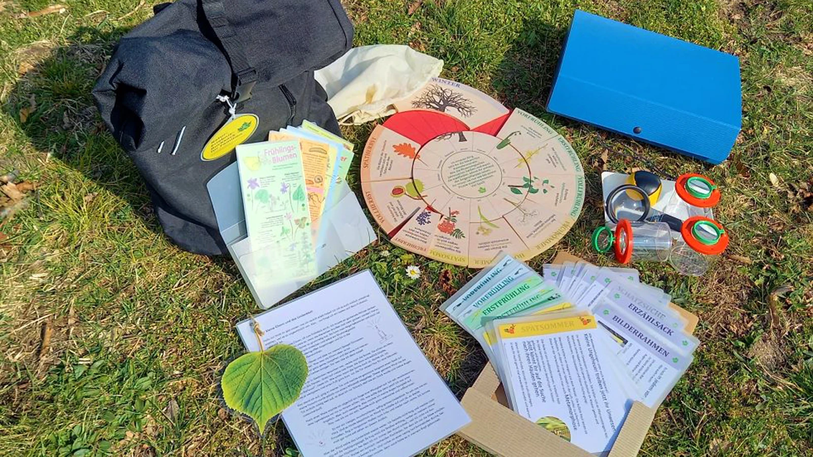 Umweltbildungsprojekt Naturerlebnis-Rucksack, © https://umweltbildung-neukoelln.de/ Umweltbildungsprojekt Naturerlebnis-Rucksack, © https://umweltbildung-neukoelln.de/