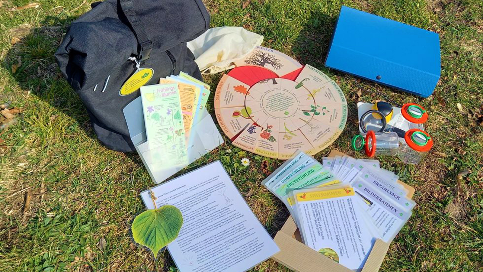 Umweltbildungsprojekt Naturerlebnis-Rucksack, © https://umweltbildung-neukoelln.de/