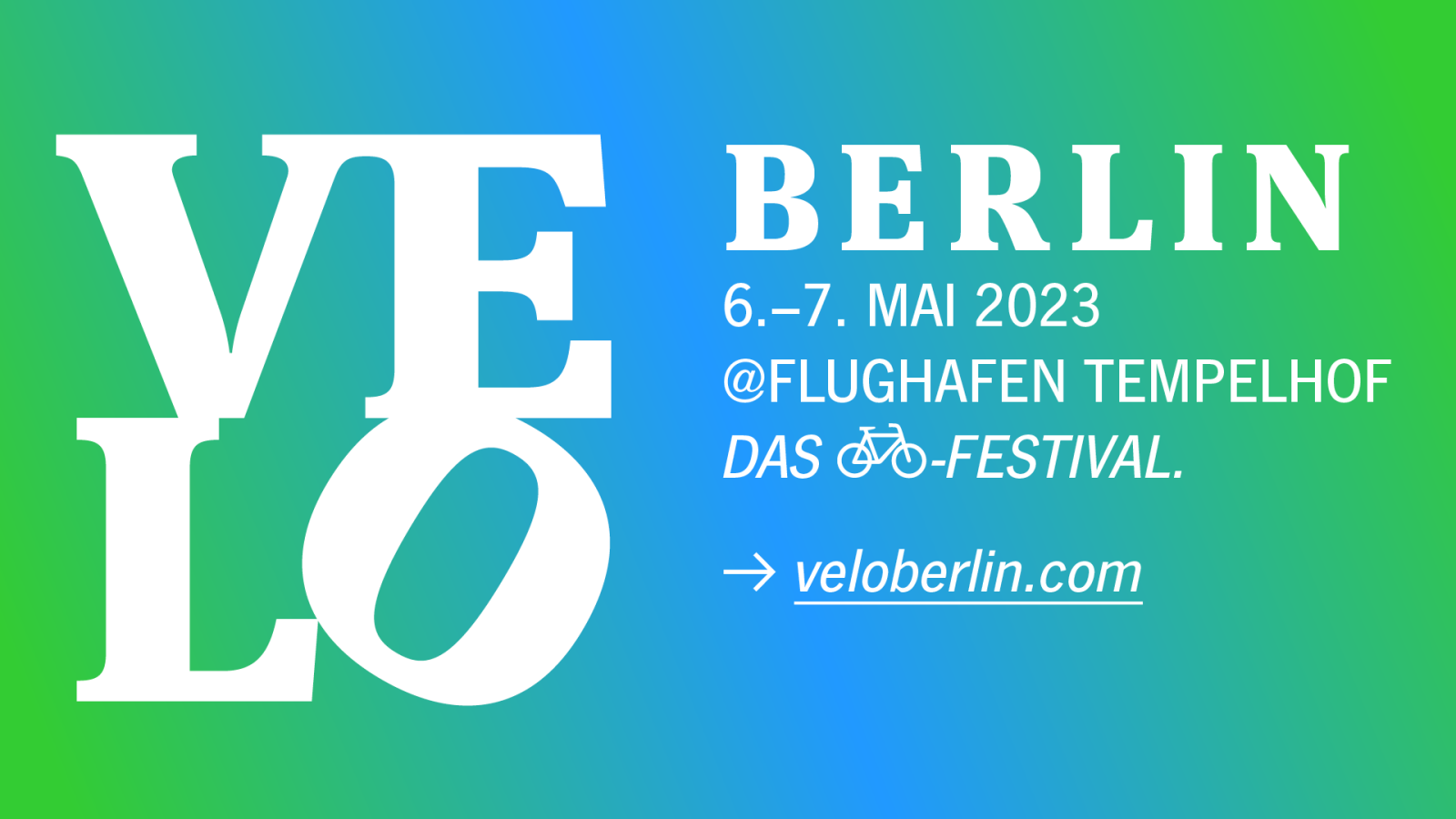 VELOBerlin 2023 - Das Fahrradfestival am Flughafen Tempelhof, © VeloBerlin