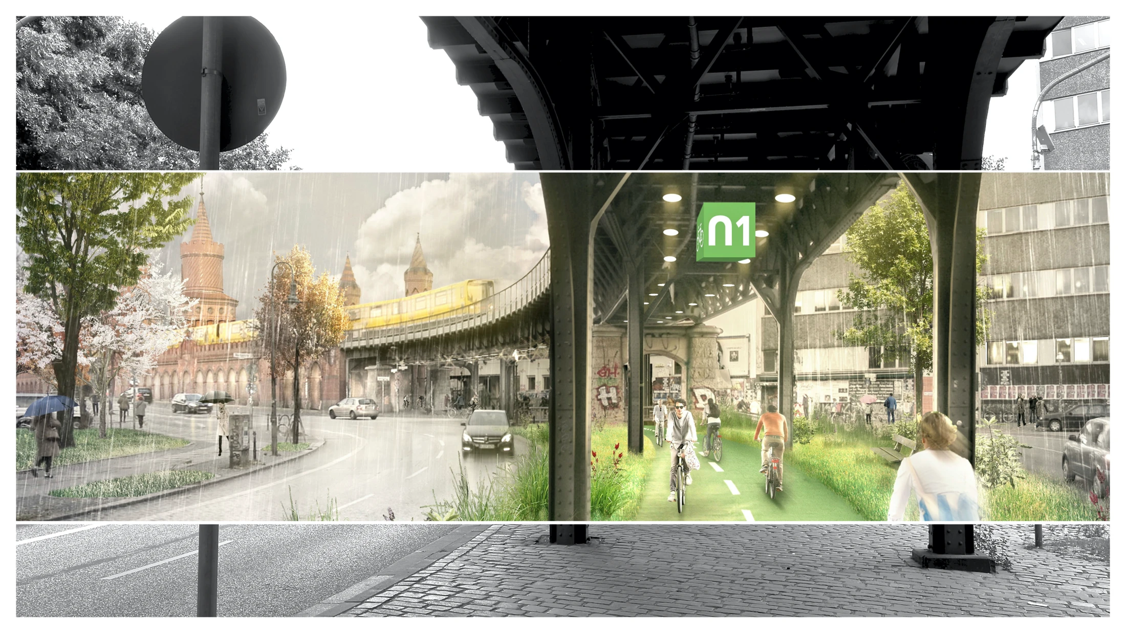 © Reindeer Rendering & paper planes e.V. / Reallabor Radbahn © Reindeer Rendering & paper planes e.V. / Reallabor Radbahn