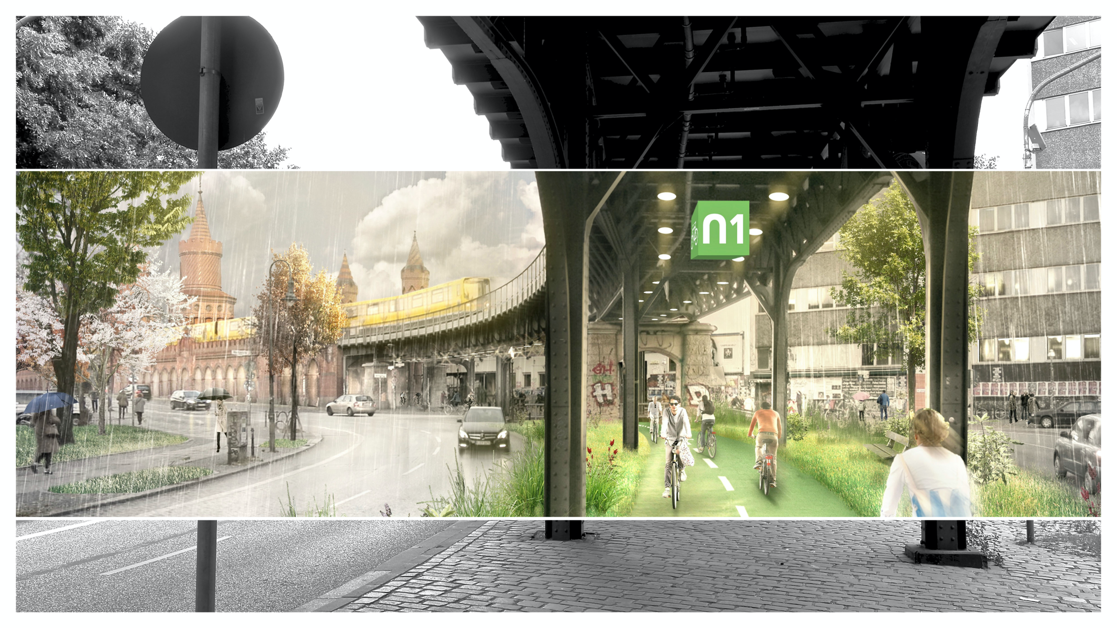 © Reindeer Rendering & paper planes e.V. / Reallabor Radbahn