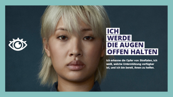 MIT OFFENEN AUGEN | EU-Kampagne zu Opferrechten , © Europäische Union 