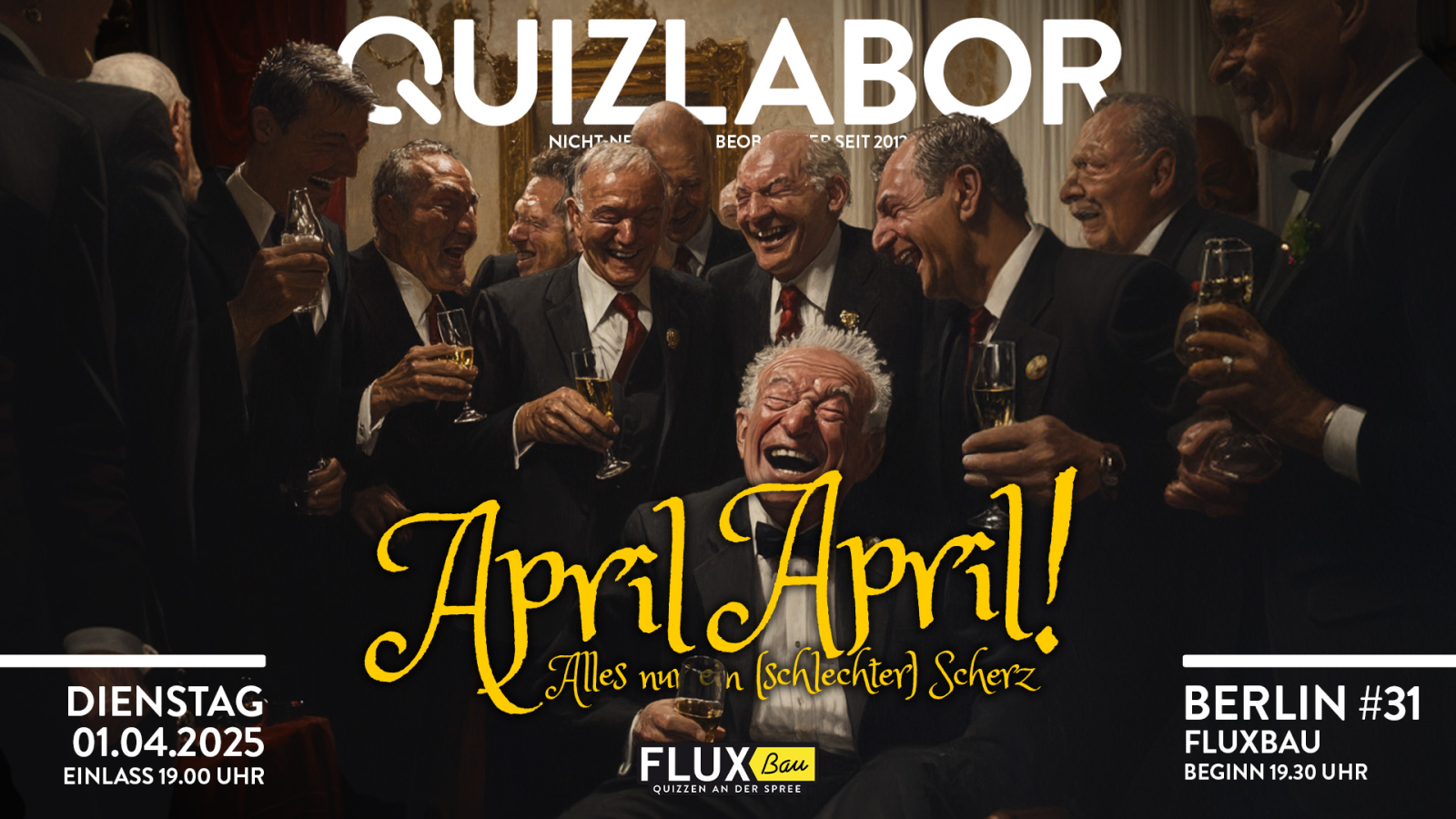 Quizlabor "April, April! " | Kneipenquiz, © Quizlabor