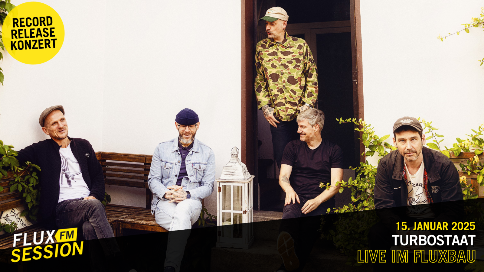 FluxFM Session mit Turbostaat im FluxBau , © Andreas_Hornoff