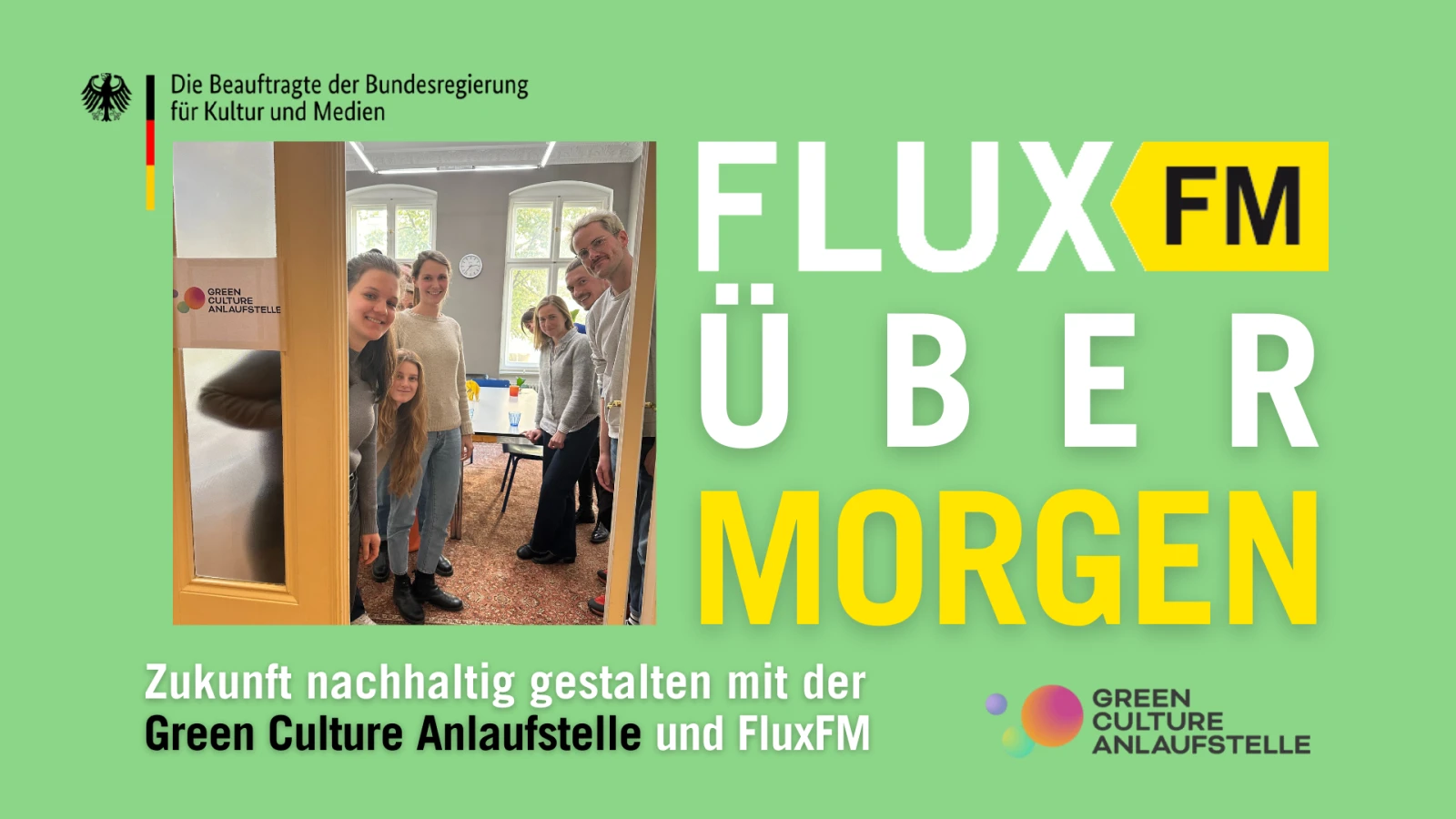 ÜBERMORGEN | Zukunft nachhaltig gestalten , © FluxFM ÜBERMORGEN | Zukunft nachhaltig gestalten , © FluxFM