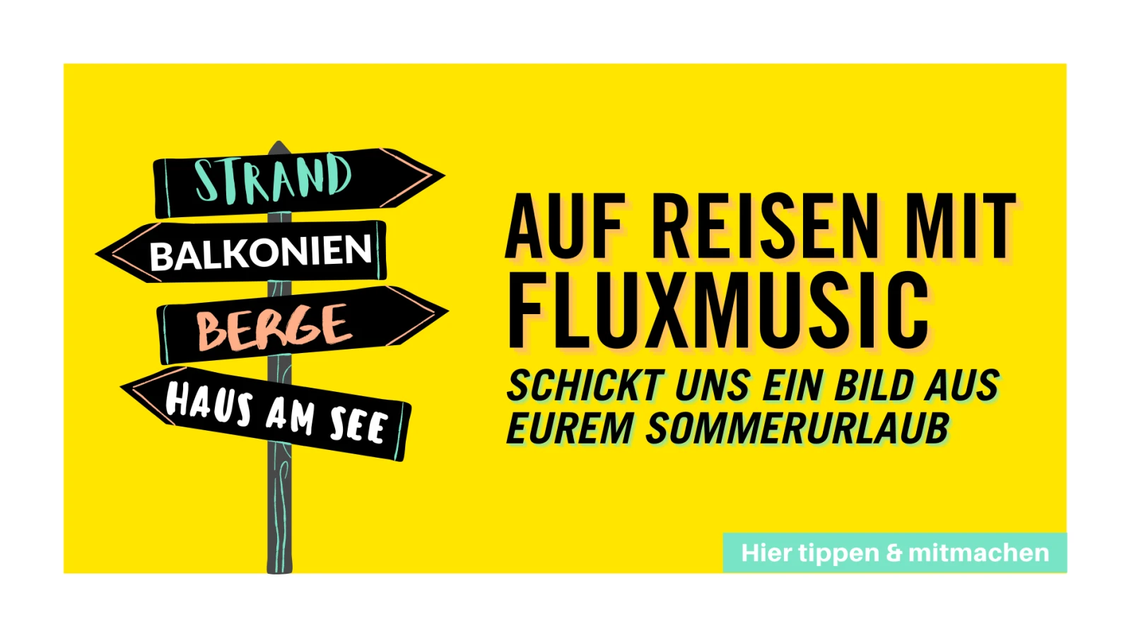 Auf Reisen mit FluxMusic! Auf Reisen mit FluxMusic!
