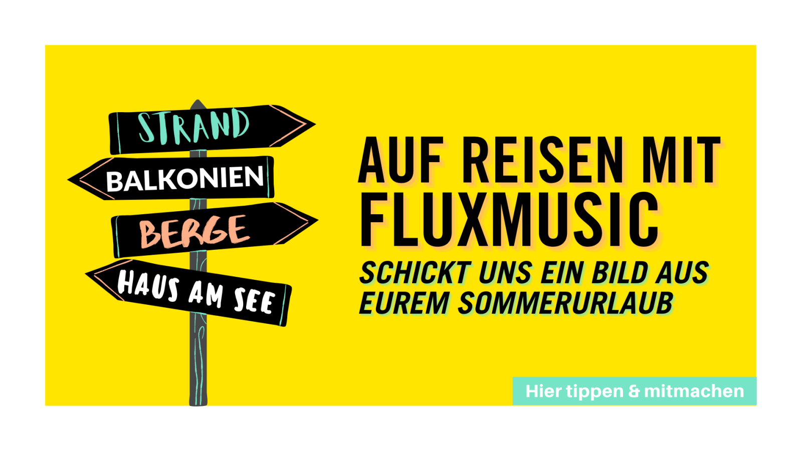Auf Reisen mit FluxMusic!