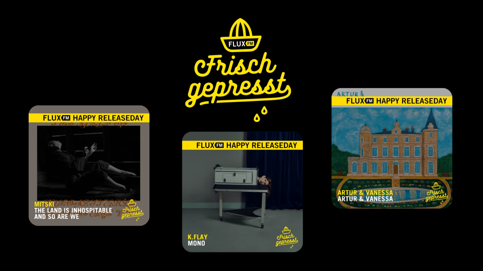 Frisch gepresst - mit Mitski, K.Flay und Artur & Vanessa Frisch gepresst - mit Mitski, K.Flay und Artur & Vanessa