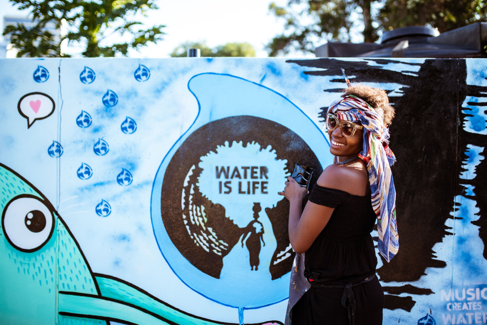 Der Weltwassertag mit Viva con Agua & FluxFM | Thementag, © Andrin Fretz