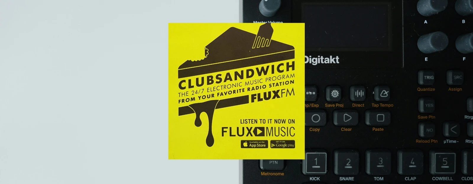 Das House- und Techno-Warmup für eure Clubnacht! | Clubsandwich, © fluxfm Das House- und Techno-Warmup für eure Clubnacht! | Clubsandwich, © fluxfm
