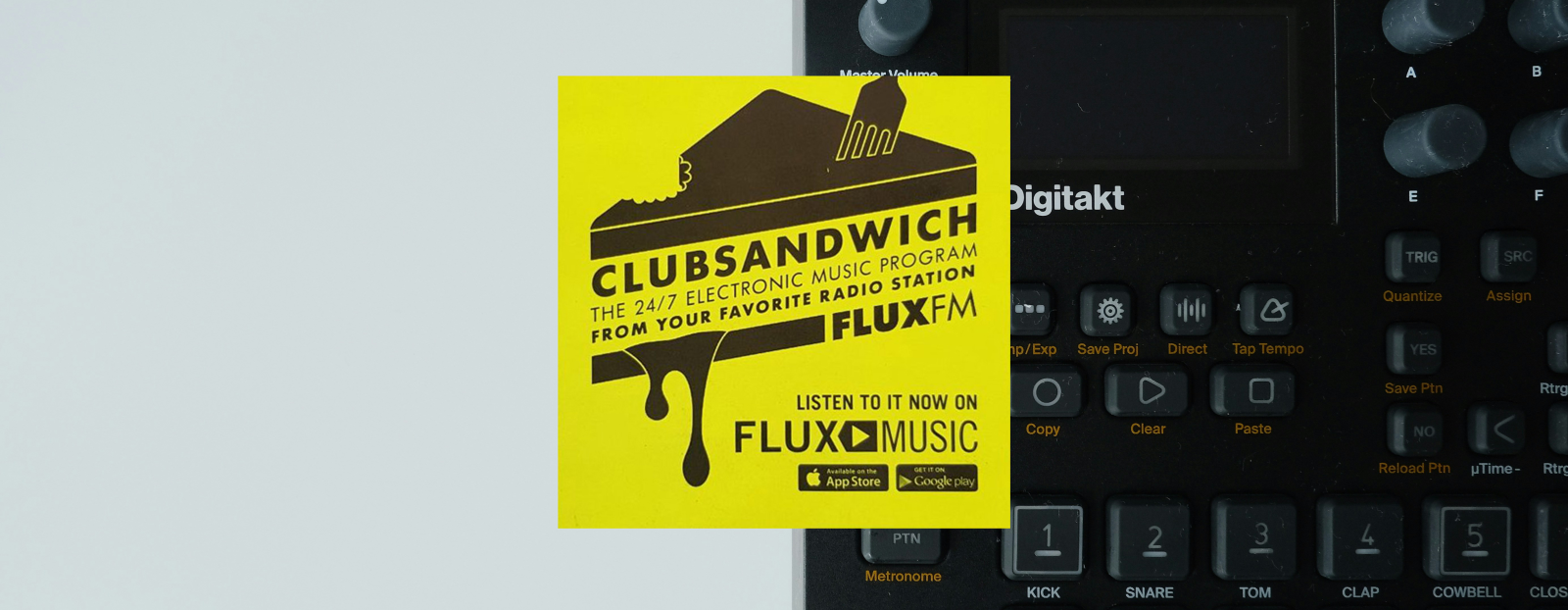 Das House- und Techno-Warmup für eure Clubnacht! | Clubsandwich, © fluxfm