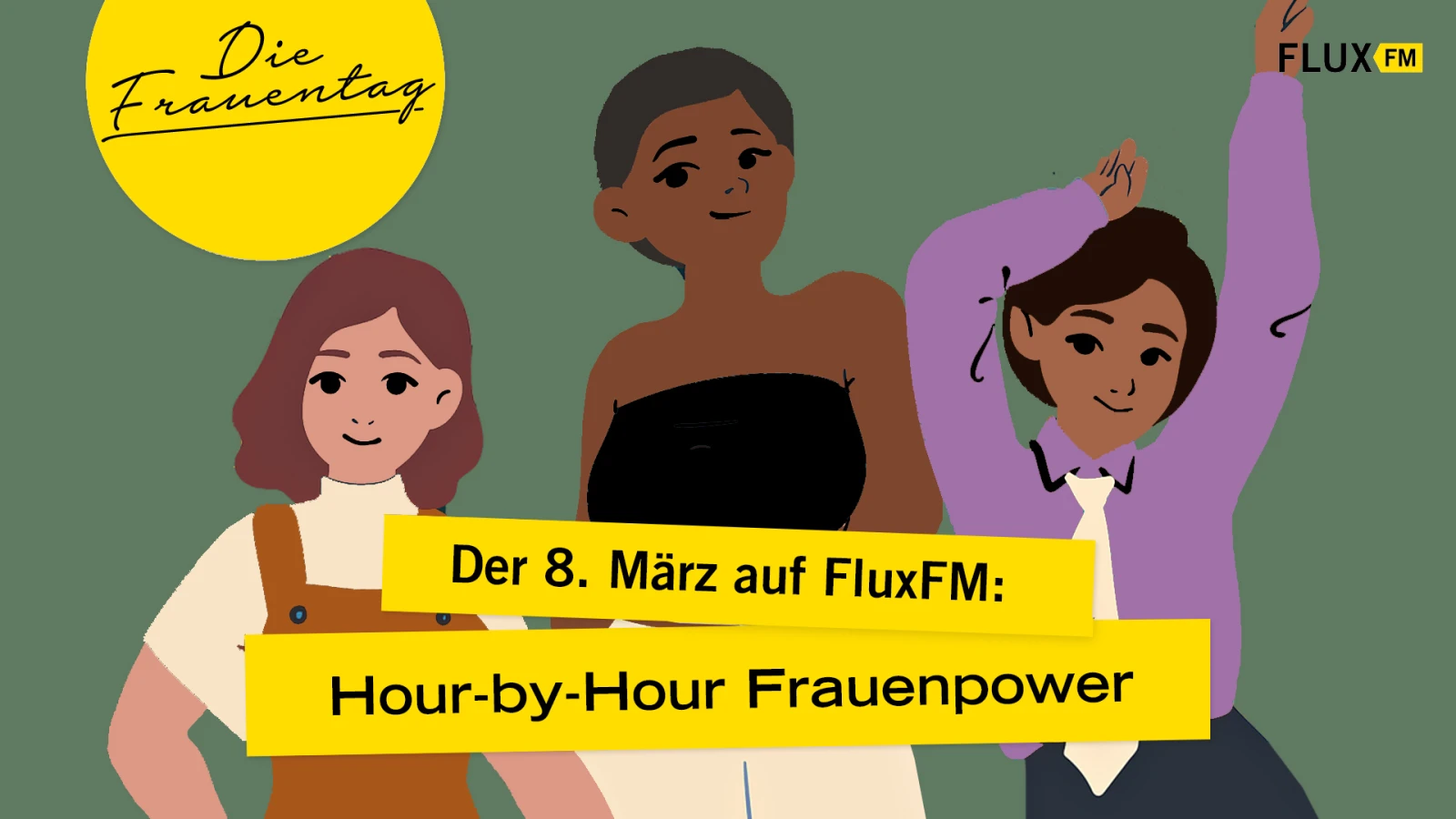 Die FluxFM-Frauentag am 8. März 2023 Die FluxFM-Frauentag am 8. März 2023