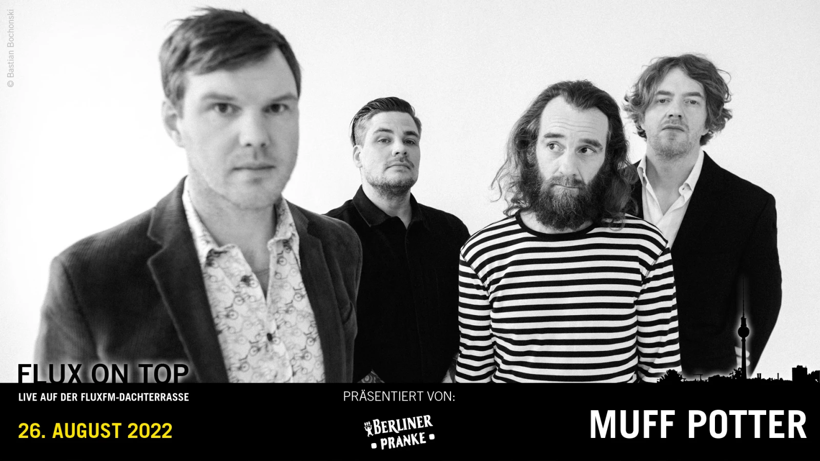 Muff Potter LIVE bei Flux On Top #2 am 26. August 2022 Muff Potter LIVE bei Flux On Top #2 am 26. August 2022