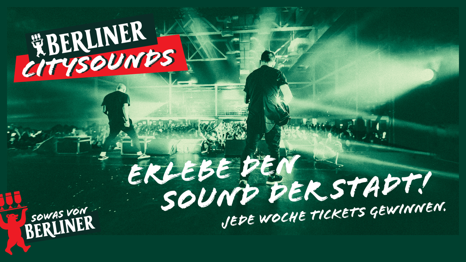 FluxFM On Stage & BERLINER CitySounds | präsentiert von Berliner Pilsner, © Berliner Pilsner