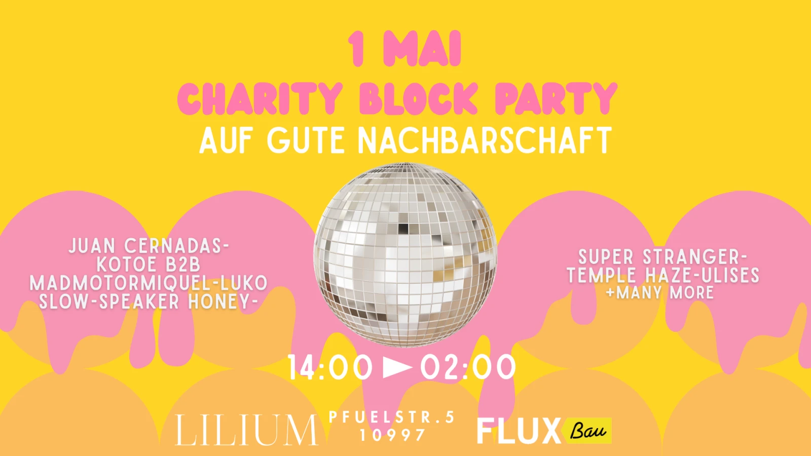 1. MAI- CHARITY BLOCK PARTY | AUF GUTE NACHBARSCHAFT , © AUF GUTE NACHBARSCHAFT 1. MAI- CHARITY BLOCK PARTY | AUF GUTE NACHBARSCHAFT , © AUF GUTE NACHBARSCHAFT