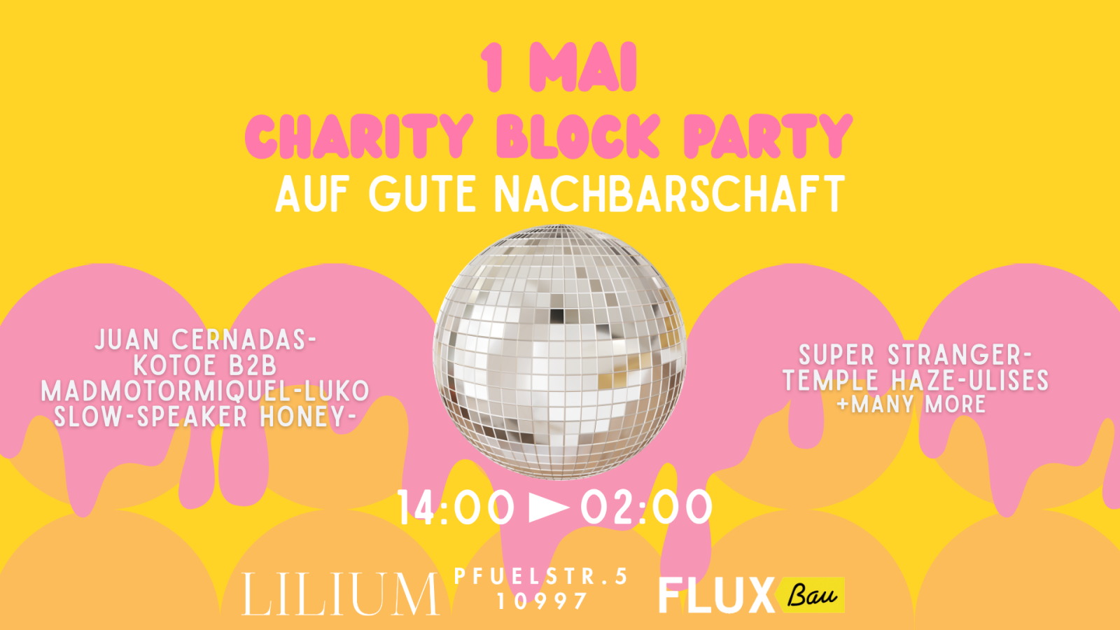 1. MAI- CHARITY BLOCK PARTY | AUF GUTE NACHBARSCHAFT , © AUF GUTE NACHBARSCHAFT