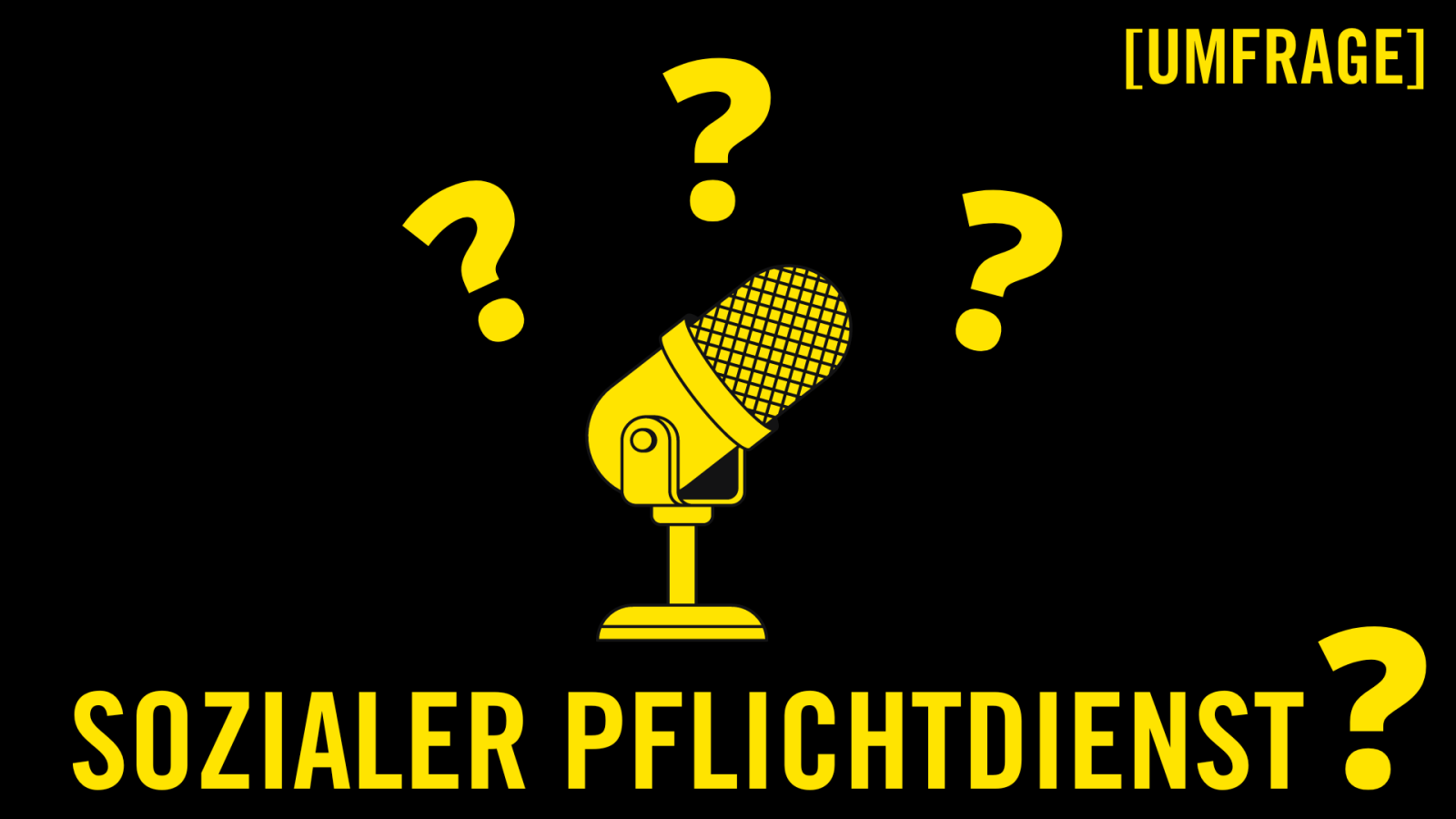 Sozialer Pflichtdienst | Umfrage