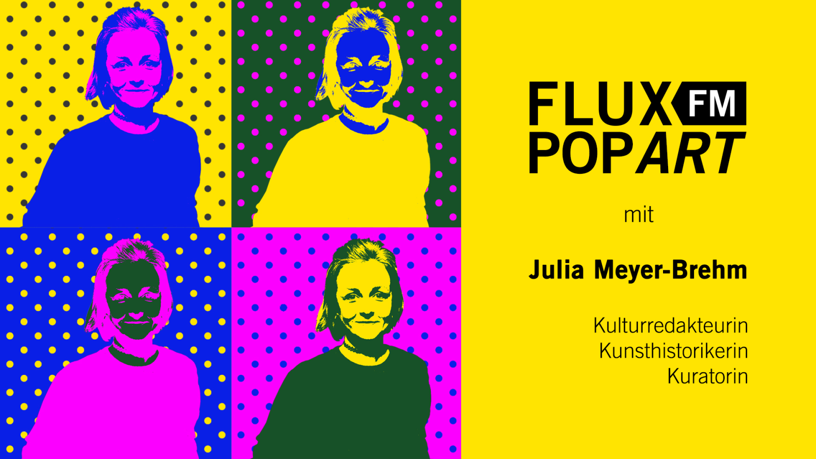 Musikvideos und Museen | FluxFM POPART mit Kunsthistorikerin Julia Meyer-Brehm, © Constanze Kaul