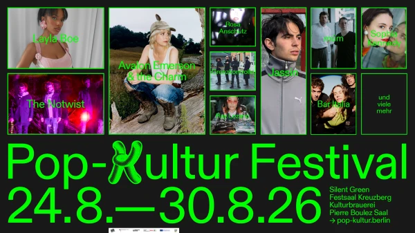 Pop-Kultur Festival 2026 Pop-Kultur Festival 2026