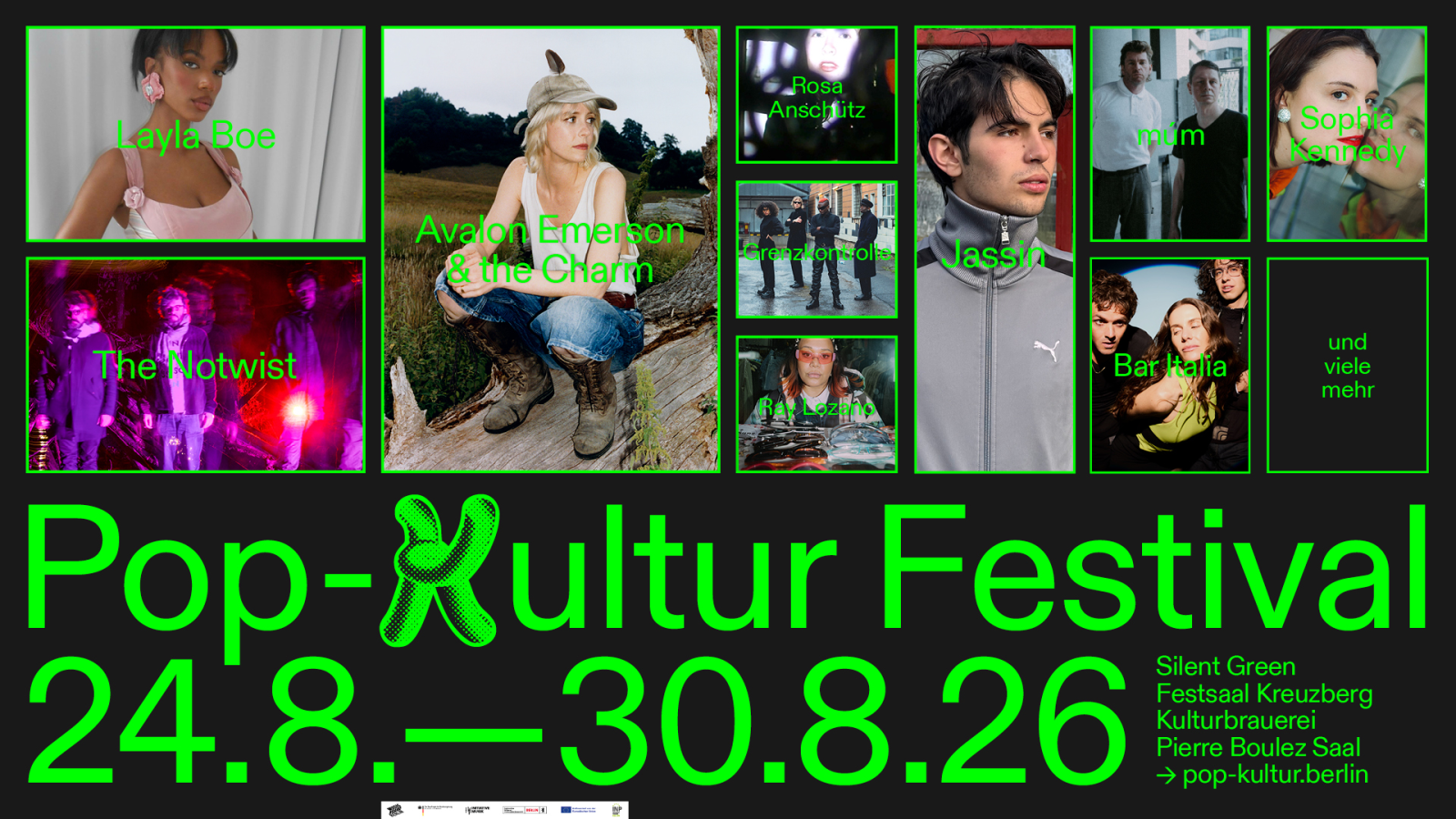 Pop-Kultur Festival 2026