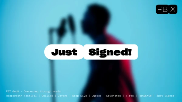 Just Signed! #3 | Konzert Just Signed! #3 | Konzert
