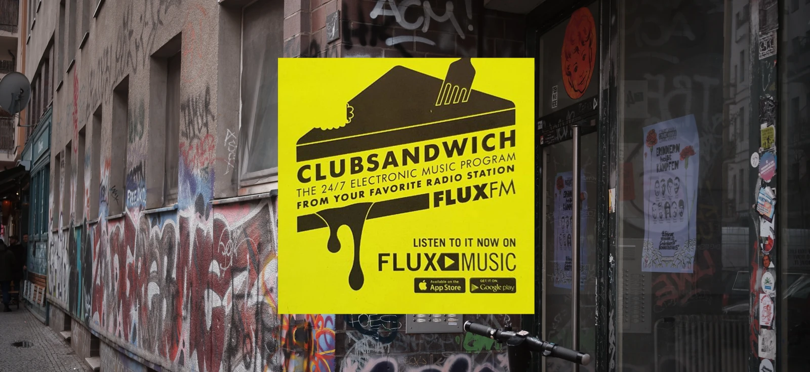 Das House- und Techno-Warmup für eure Clubnacht! | Clubsandwich, © fluxfm Das House- und Techno-Warmup für eure Clubnacht! | Clubsandwich, © fluxfm