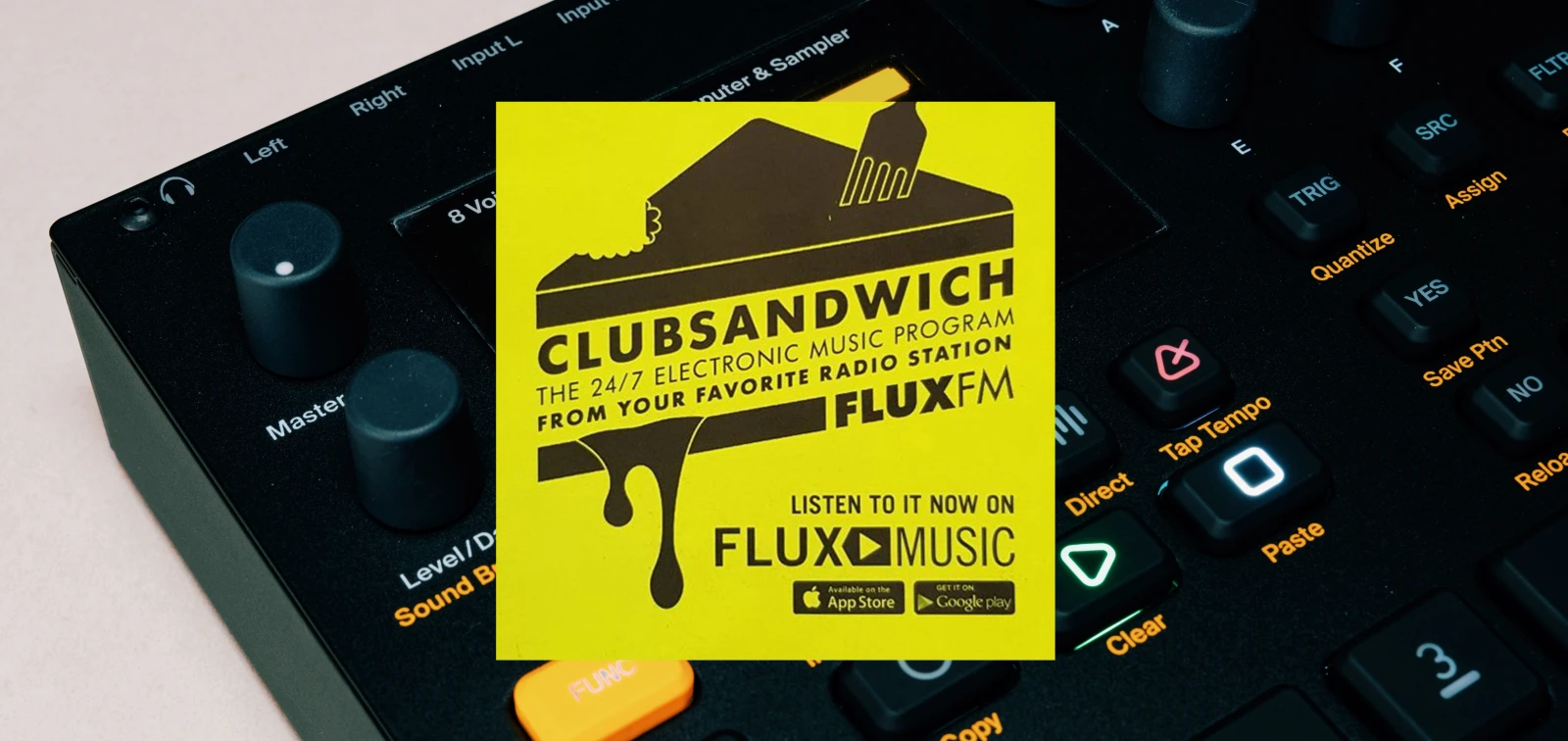 Das House- und Techno-Warmup für eure Clubnacht! | Clubsandwich, © fluxfm Das House- und Techno-Warmup für eure Clubnacht! | Clubsandwich, © fluxfm