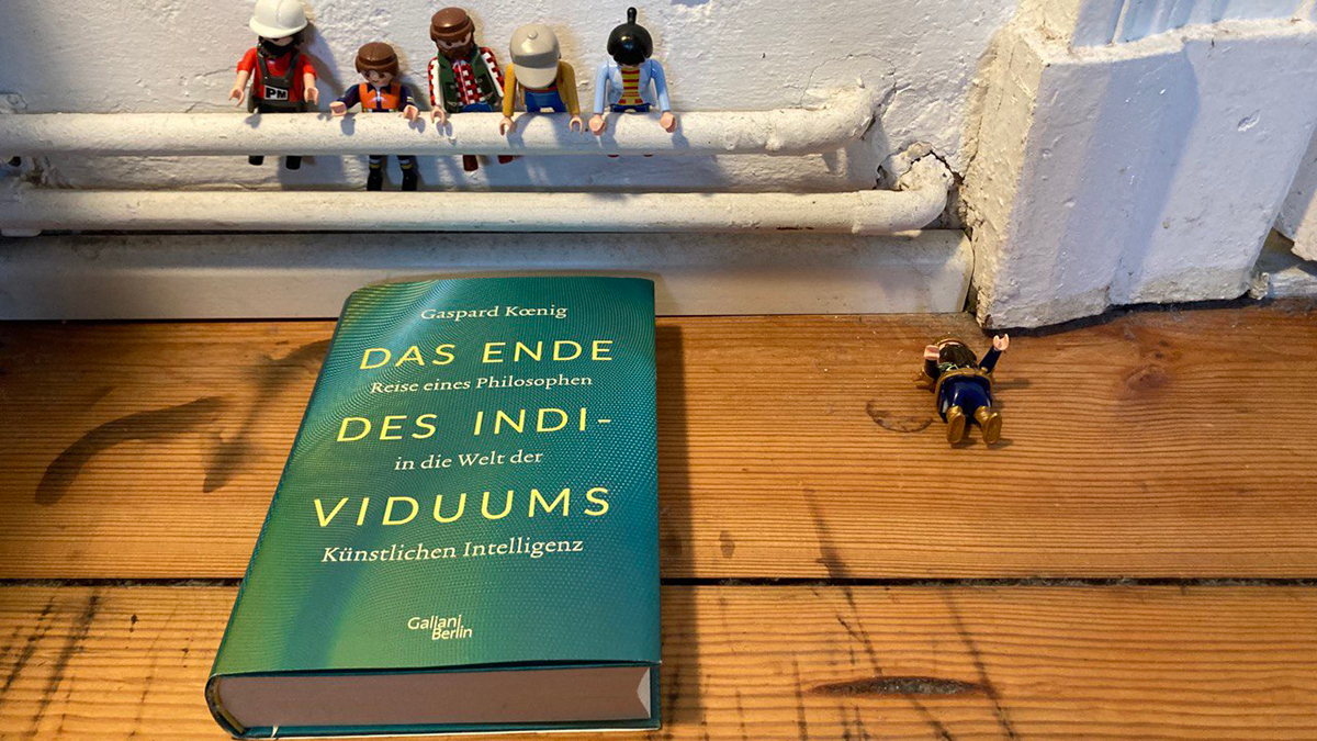 Gaspard Koenig – Das Ende des Individuums | Lesen und lesen lassen
