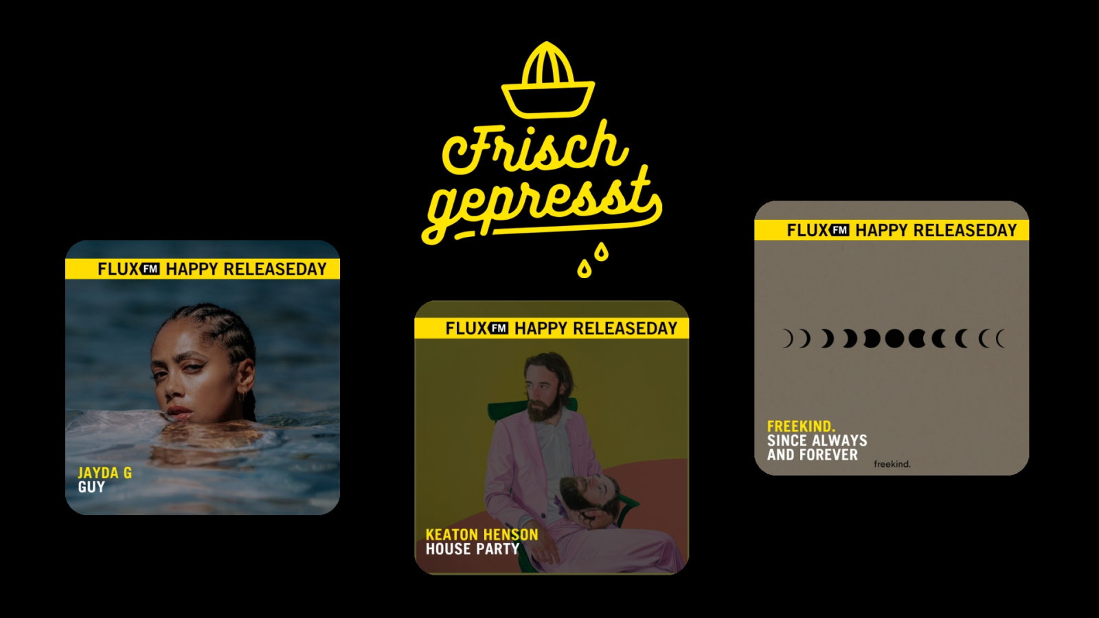 Frisch gepresst - mit Jayda G, freekind. und Keaton Henson
