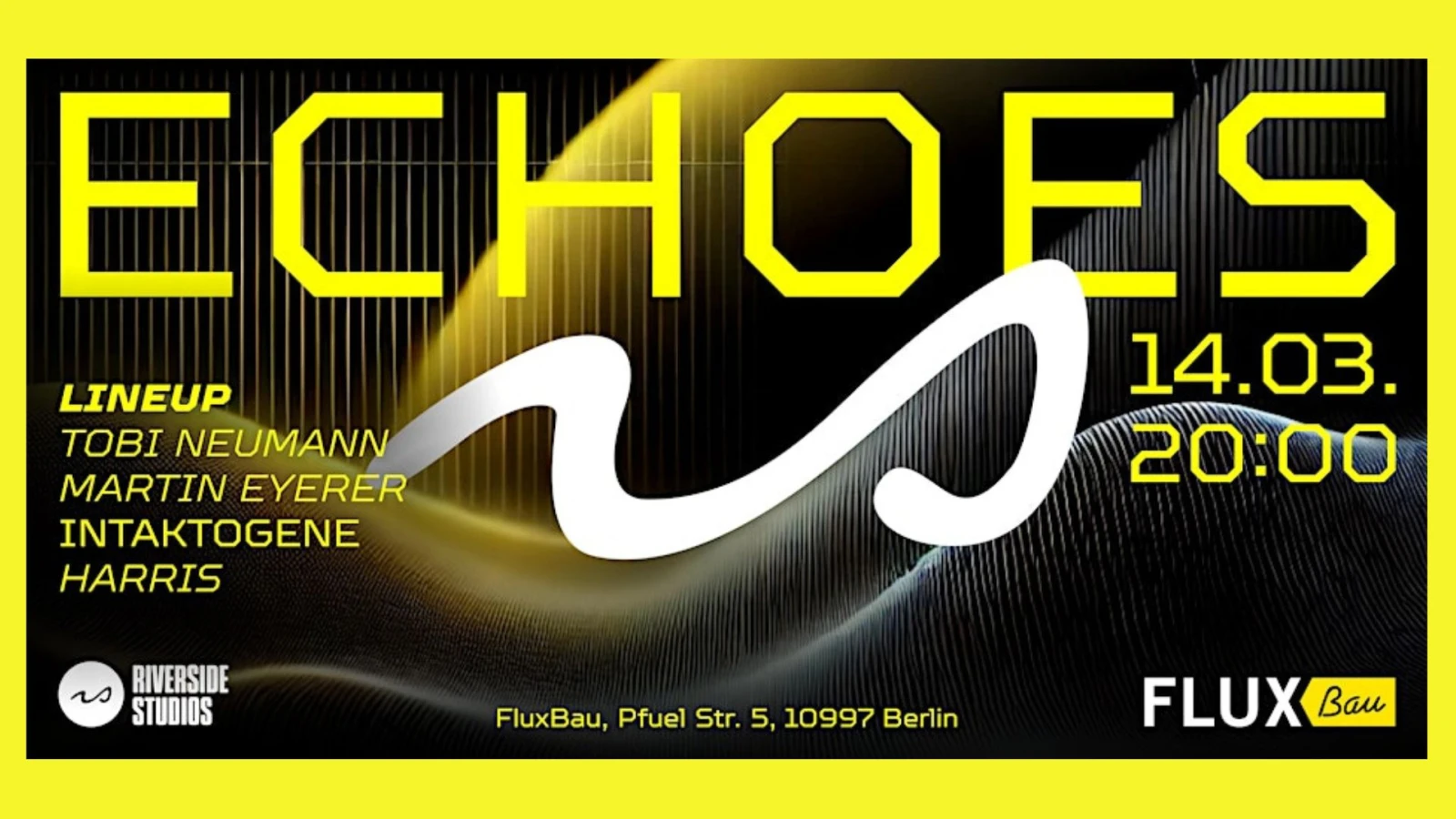 Echoes by Riverside Studios , © Riverside Studios Echoes by Riverside Studios , © Riverside Studios