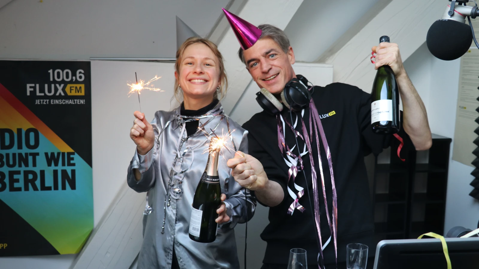 FluxFM Der Abend Silvester-Spezial, © Roman Traidl FluxFM Der Abend Silvester-Spezial, © Roman Traidl